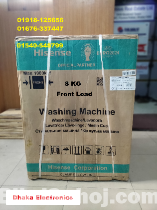 8 Kg Hisense WF3S8043BW Inverter Front Load Washing Machine